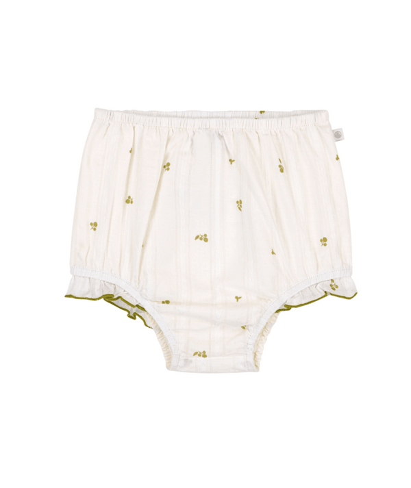 White Baby Green Flower Bloomer