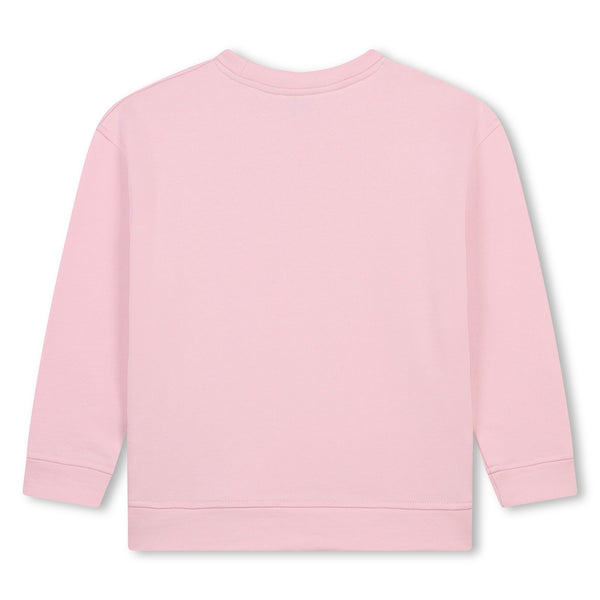 Pink Patch Logo Sweatshirt