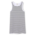 Black 2 in 1 Logo Striped Dress