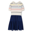 Navy Striped Top Dress