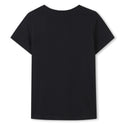 Black Small Logo Tee