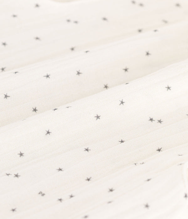 PB Ivory with Grey Star Print Bunting