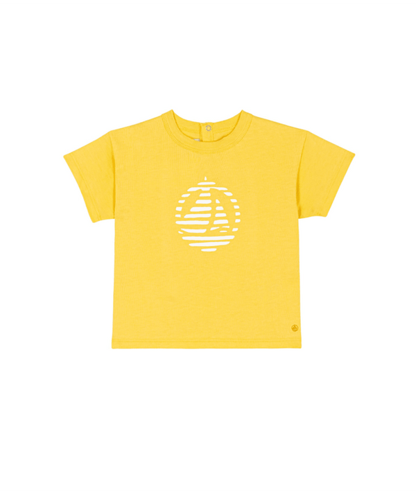 Yellow Baby Sailboat Graphic Tee