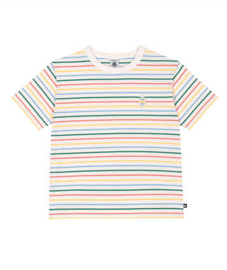 Multicolor Striped Ice Cream Tee