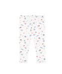 White Baby Floral Legging