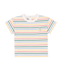 Multicolor Baby Striped Ice Cream Tee