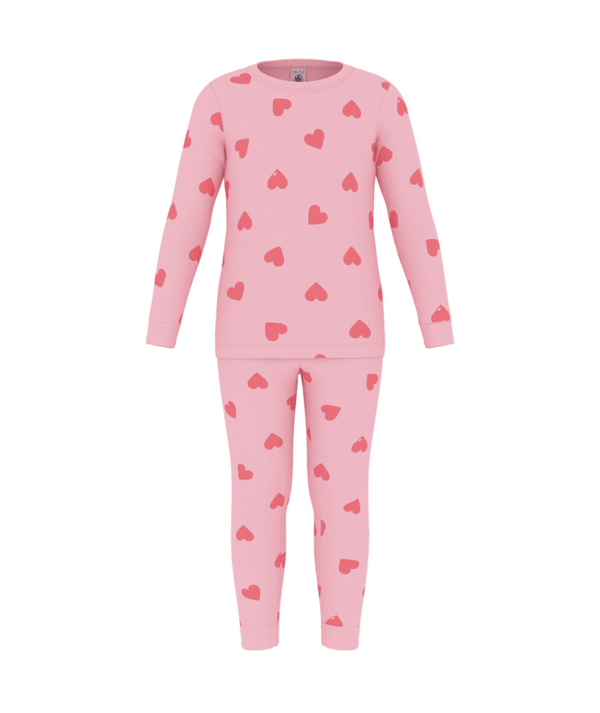 Pink Heart Pajama Set