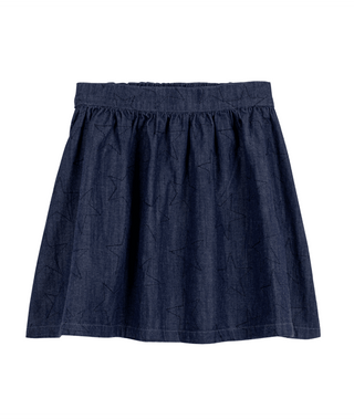 Blue Star Denim Skirt
