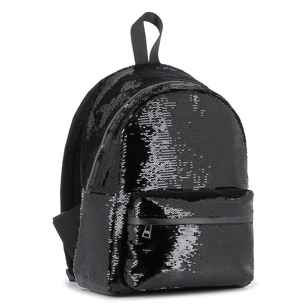 Black Glitter Backpack