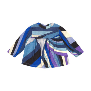 Blue Baby Printed Top