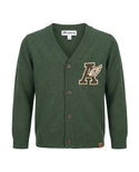 Hunter Green Obi Cardigan