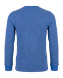 Classic Blue Craftsman Thermal Henley