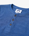 Classic Blue Craftsman Thermal Henley