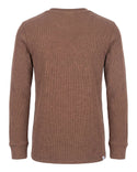 Brown Craftsman Thermal Henley