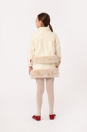Ivory Dodo Fur Jacket