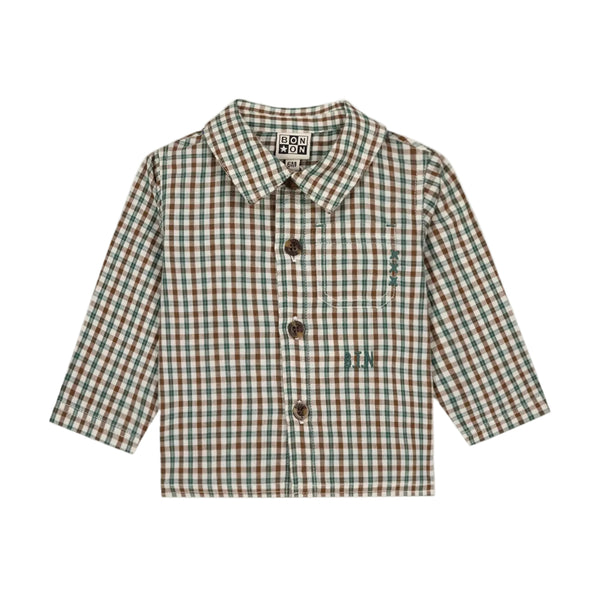 Baby Multicolor Mini Check Shirt