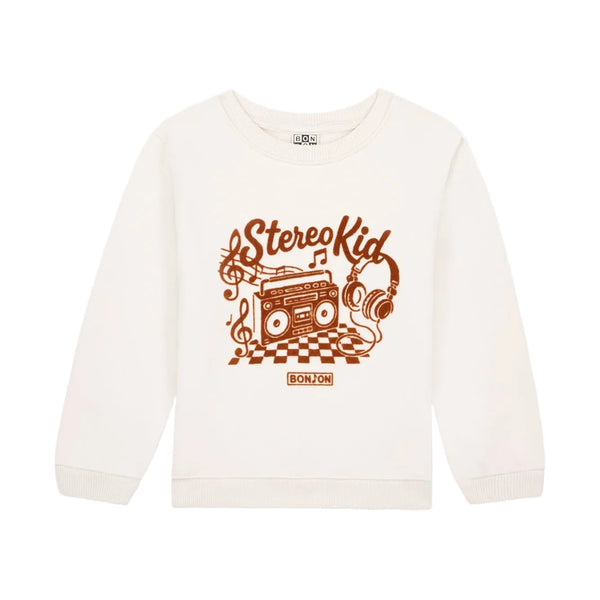 White Smile Stereokid Crewneck