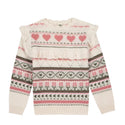 Pink and White Mignonne Sweater