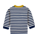 Blue and White Striped Pepito Crewneck