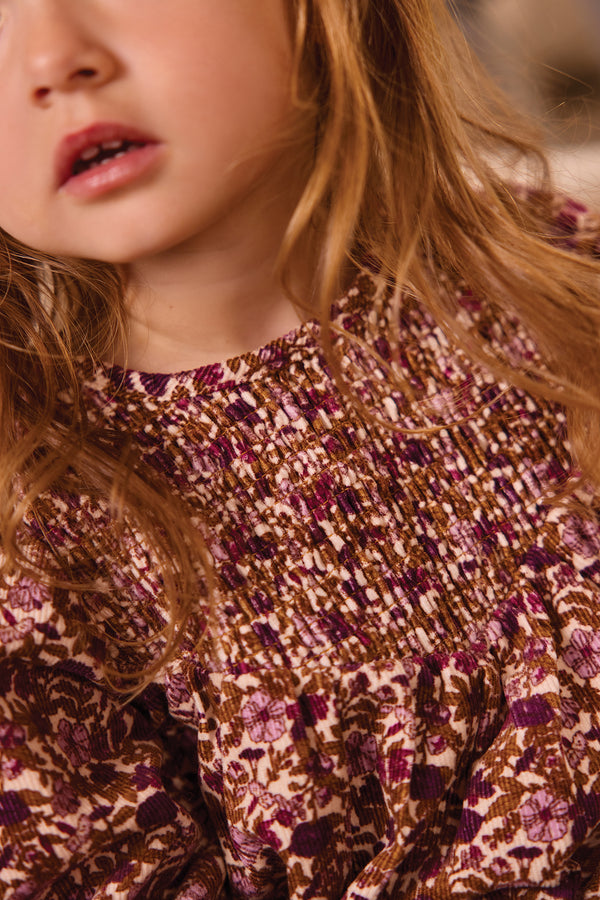 Multicolor Floral Perle Dress