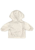 Beige Baby Ultralight Jacket with Hood
