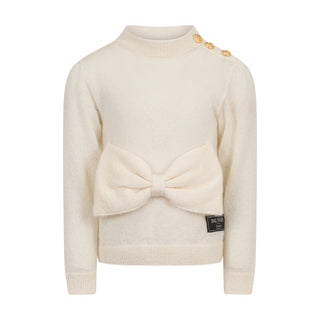 Off White Big Bow Sweater