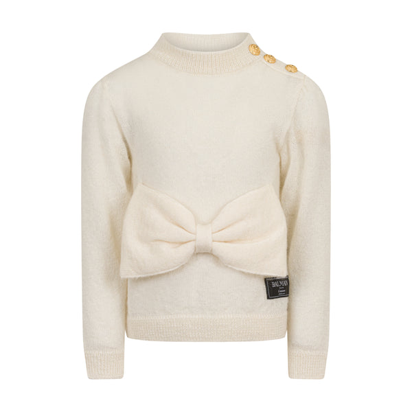 Off White Big Bow Sweater