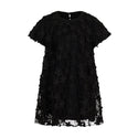 Black Floral Lace Dress