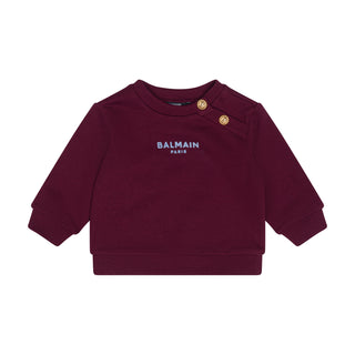 Baby Maroon Logo Crewneck