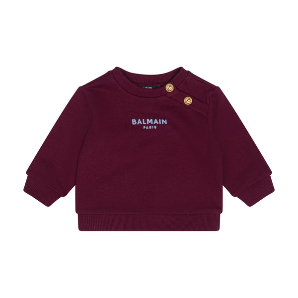 Baby Maroon Logo Crewneck