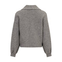 Grey Knit Cardigan