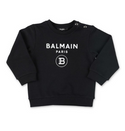 Black Baby Sweatshirt with Logo