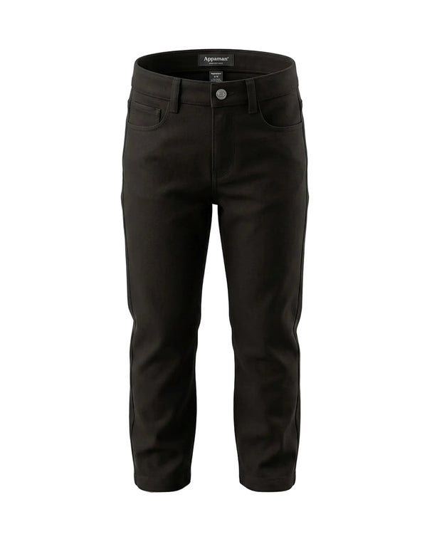 Black Commuter Twill Pants