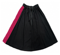 Black Skirt with Pink Logo Side Stripe