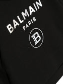 Black Baby Sweatshirt with Logo