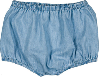 Light Blue Yoyo Chambray Bloomer