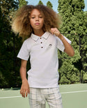 White Fairbanks Polo