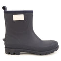 Navy Rubber Betty Boots