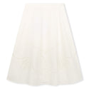 White Mini Me Long Skirt