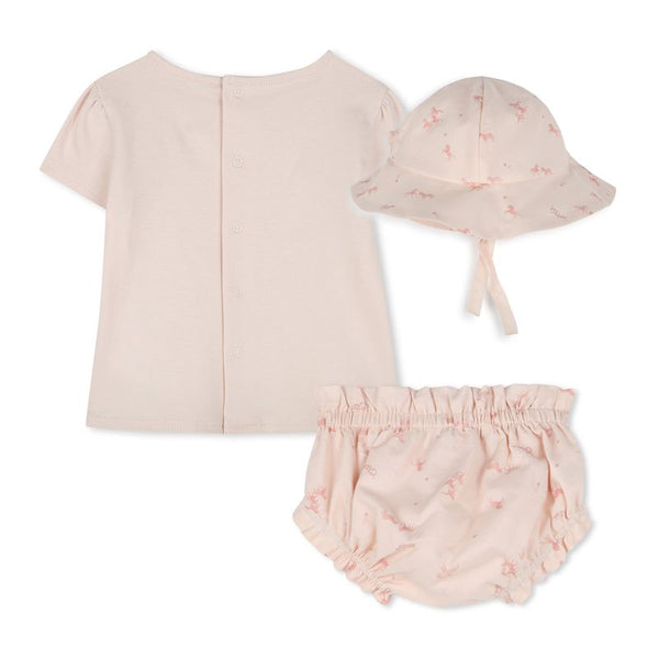 Pink Powder Shorts 3pc Set