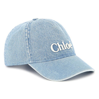 Denim Blue Logo Cap