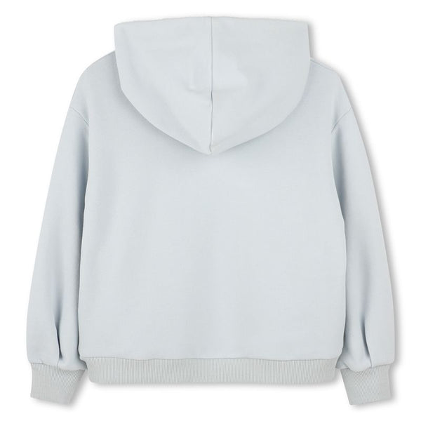 Pale Blue Logo Hoodie