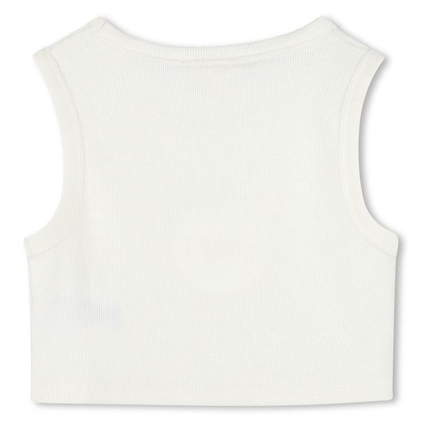 Off White Chloe Logo Tank Top