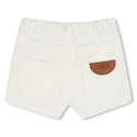 Off White Scallop Detail Short