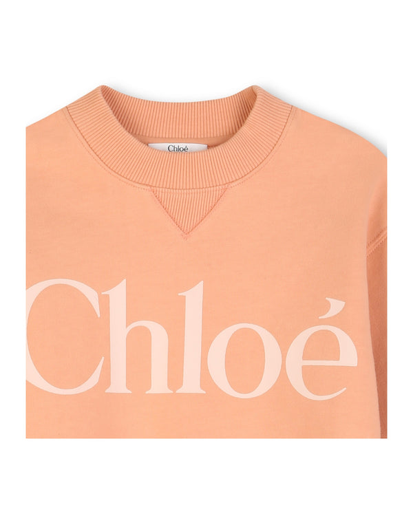 Apricot Logo Crewneck