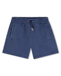 Blue Washed French Terry Shorts