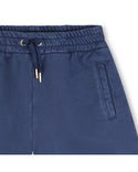 Blue Washed French Terry Shorts