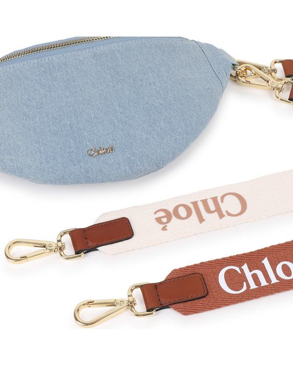Denim Logo Bumbag