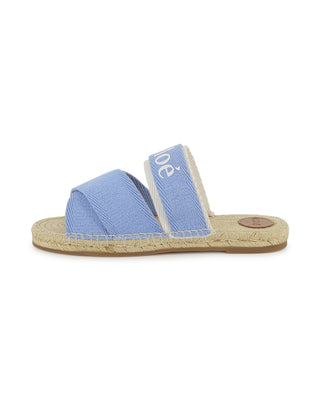 Blue Rope Sole Sandals