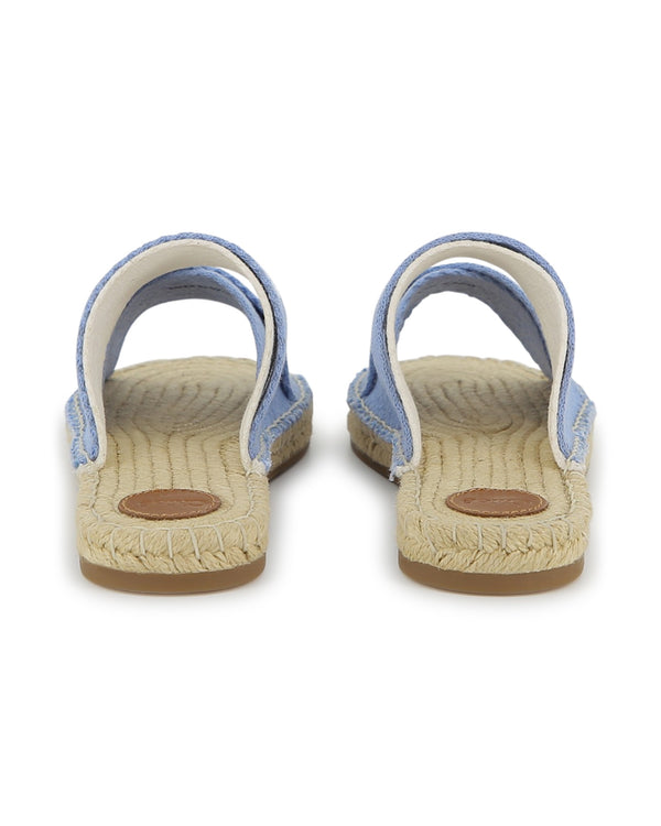 Blue Rope Sole Sandals